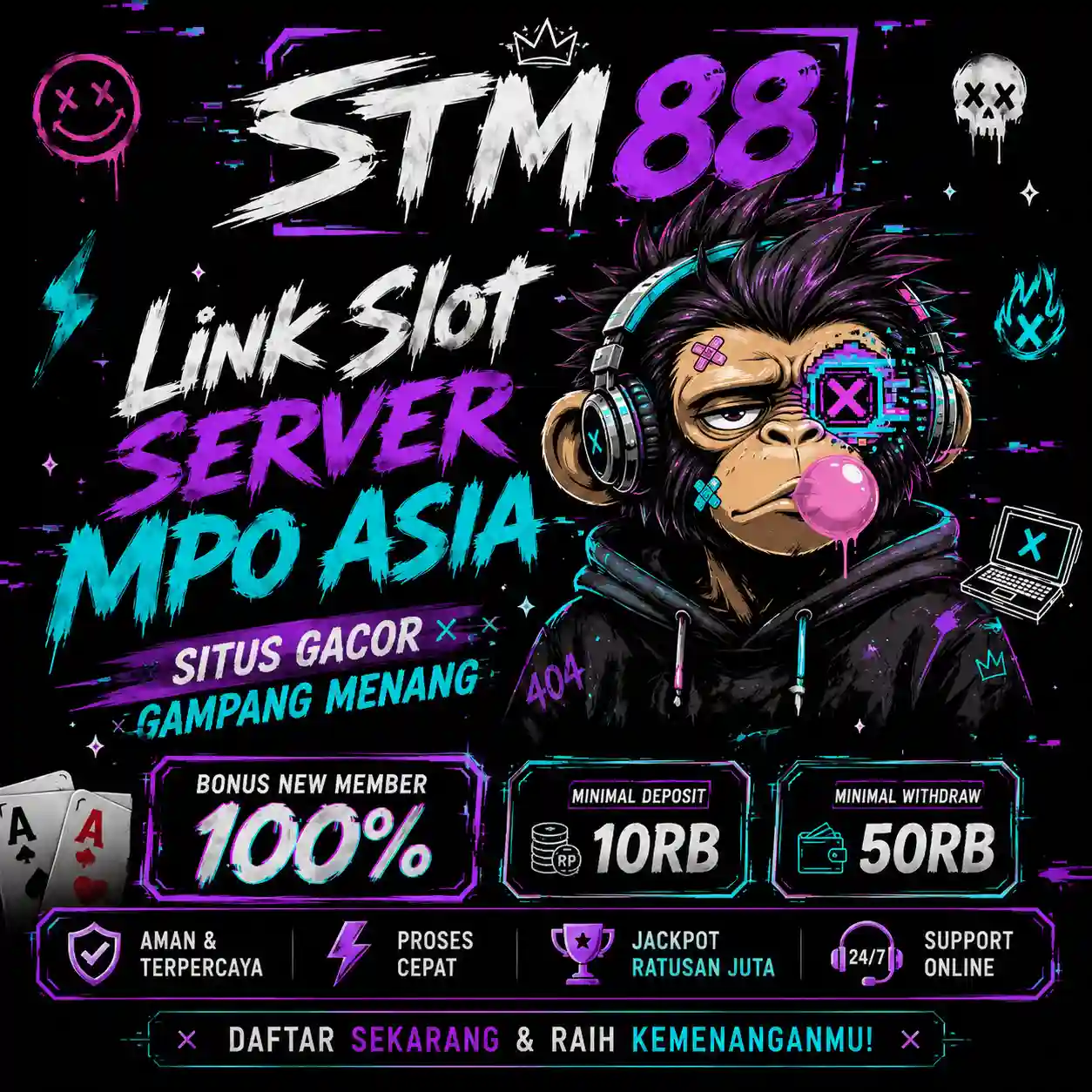 STM88: Situs Gacor Link Slot Server MPO Asia Gampang Menang Slot88 Resmi